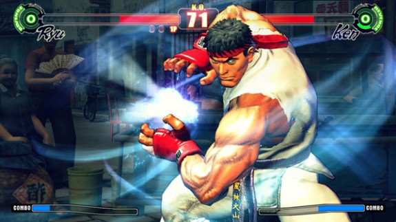 لعبة قتال الشوارع Street Fighter المجسمة 3d لعب مباشر أون لاين