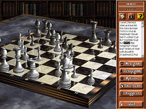 لعبة الشطرنج مجسمة 3d للمحترفين